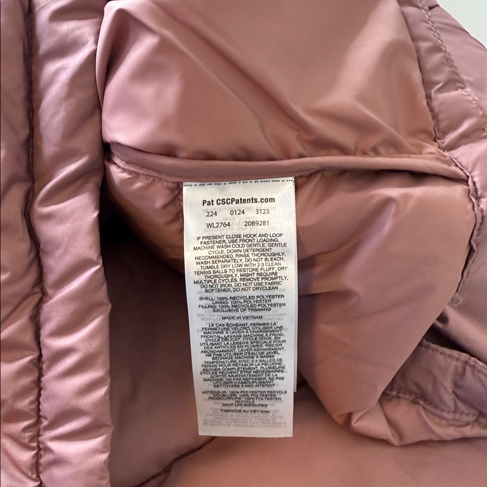 Columbia Pike Lake Long Vest Mauve Pink XXL - Picture 15 of 15